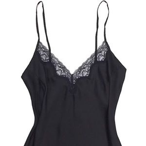 Silk black camisole new